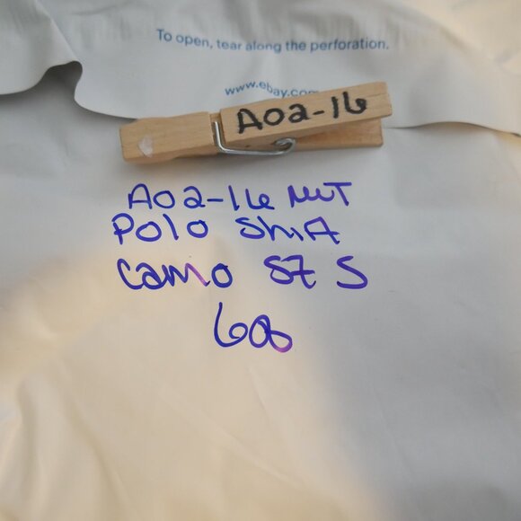 Polo Ralph Lauren Pony T-Shirt Men's Sizes S M Camo Army Olive Green Lightweight - Picture 7 of 8